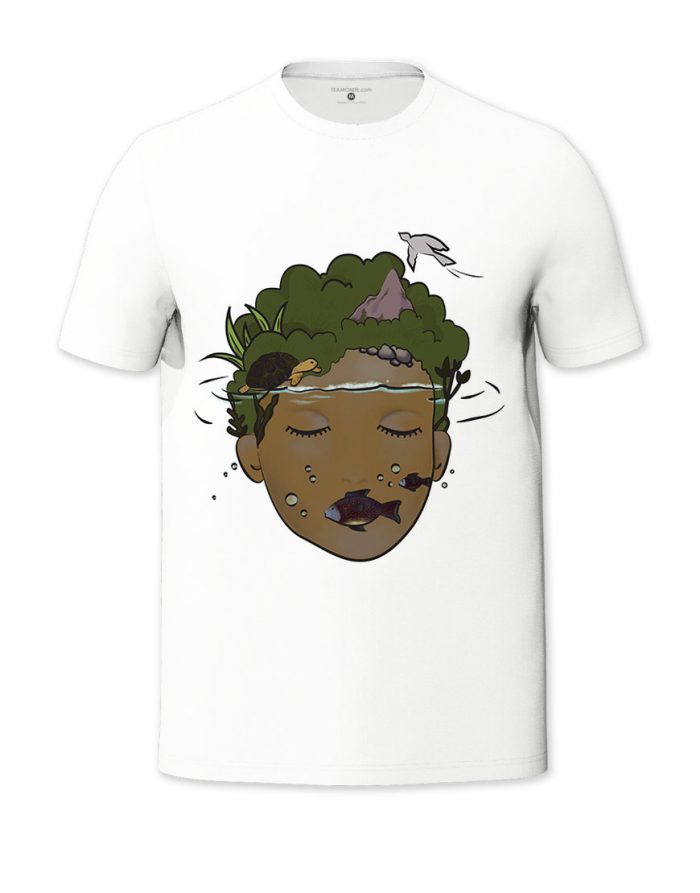 Hidden Island Classic T-shirt - Design by Vaishnavi