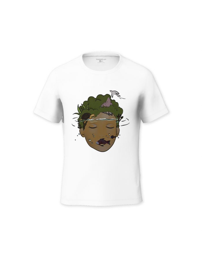Hidden Island Kid's T-shirt - Design by Vaishnavi