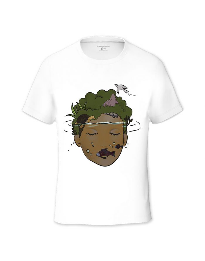 Hidden Island Tween's T-shirt - Design by Vaishnavi