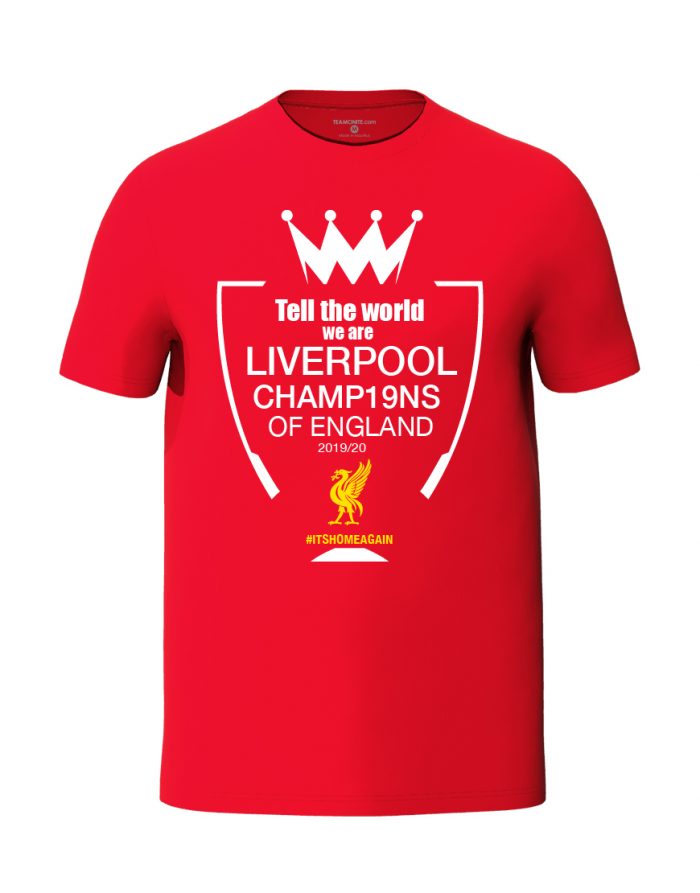 Liverpool champions 2019-2020 t-shirt
