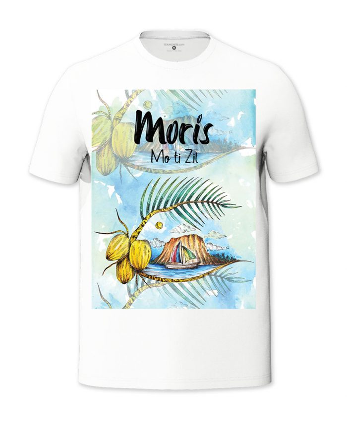 Moris Mo ti Zil Classic T-shirt - Design by Burthen Adjmeel