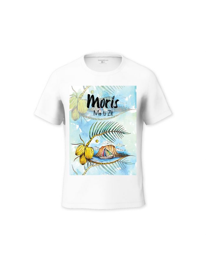 Moris Mo ti Zil Kid’s T-shirt - Design by Burthen Adjmeel