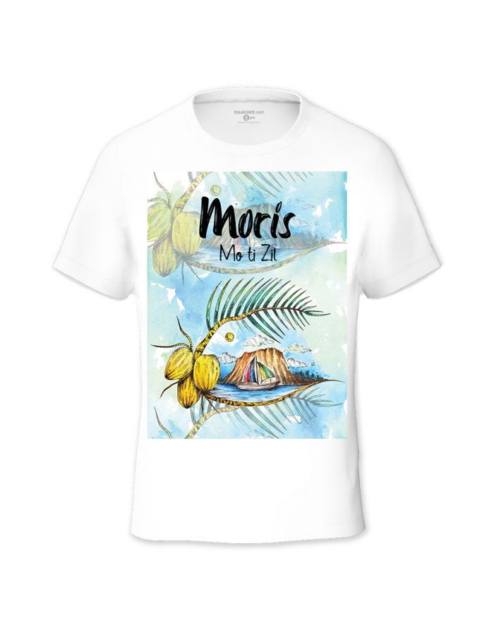 Moris Mo ti Zil Tweens T-shirt - Design by Burthen Adjmeel