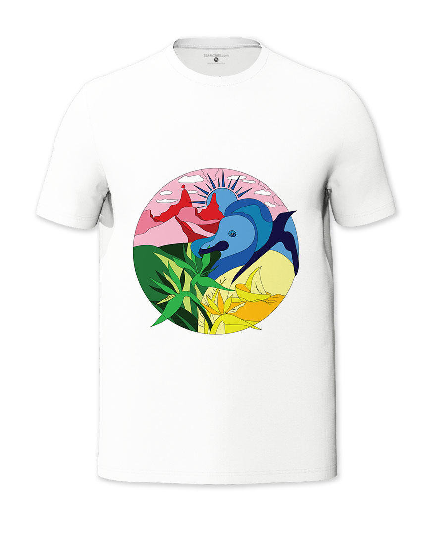 Ti Dodo Dan la Natir Classic T-shirt - Design by Moriginal Ti Dodo Dan la Natir Classic T-shirt - Design by Moriginal