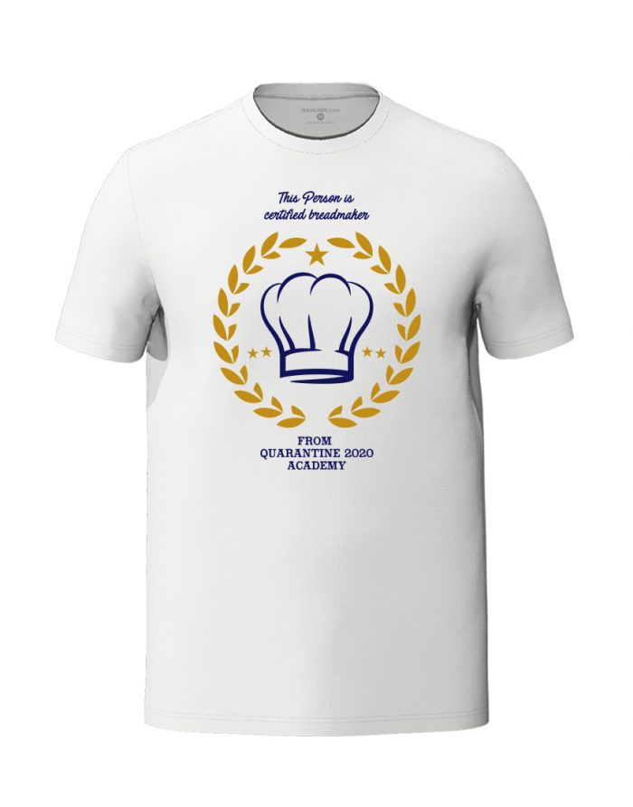 Breadmaker white unisex t-shirt