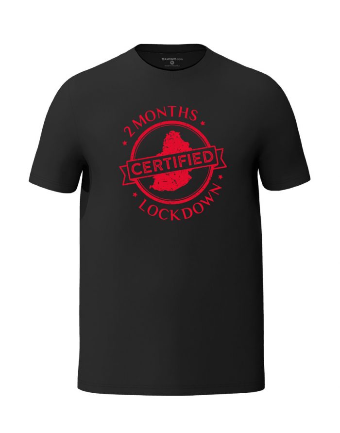 Certified dekonfine black t-shirt