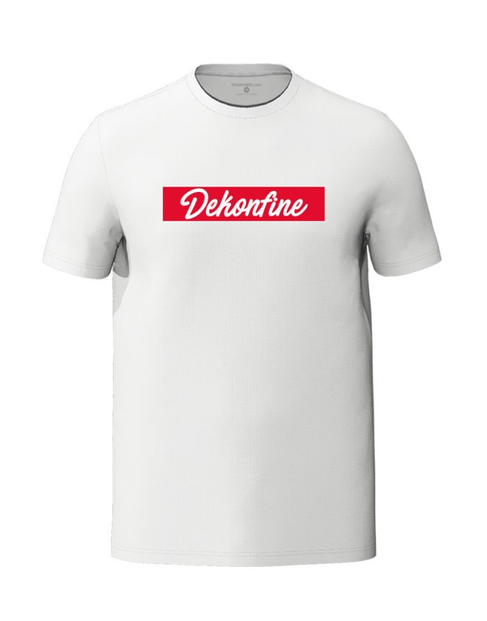 Dekonfine white t-shirt