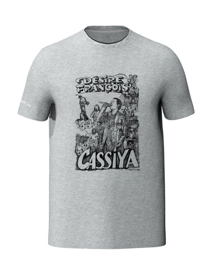 Desiré François by Artist Lesquelin gris chiné t-shirt