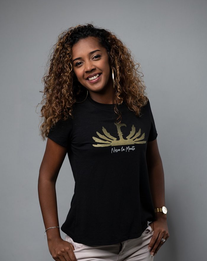 Nissa la monte - Phoenix Beer Logo t-shirt for women