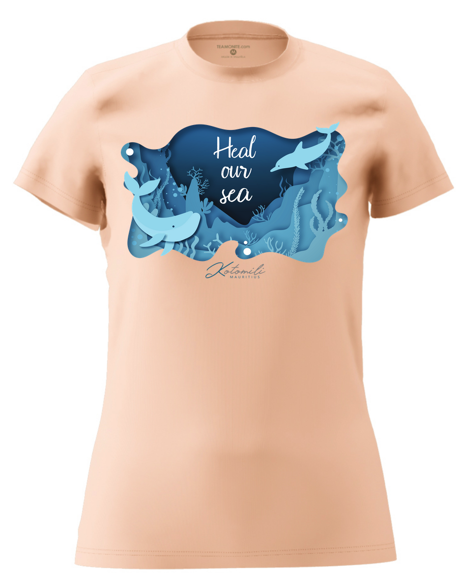 heal-our-sea-whale-and-dolphin-womens-t-shirt-rose