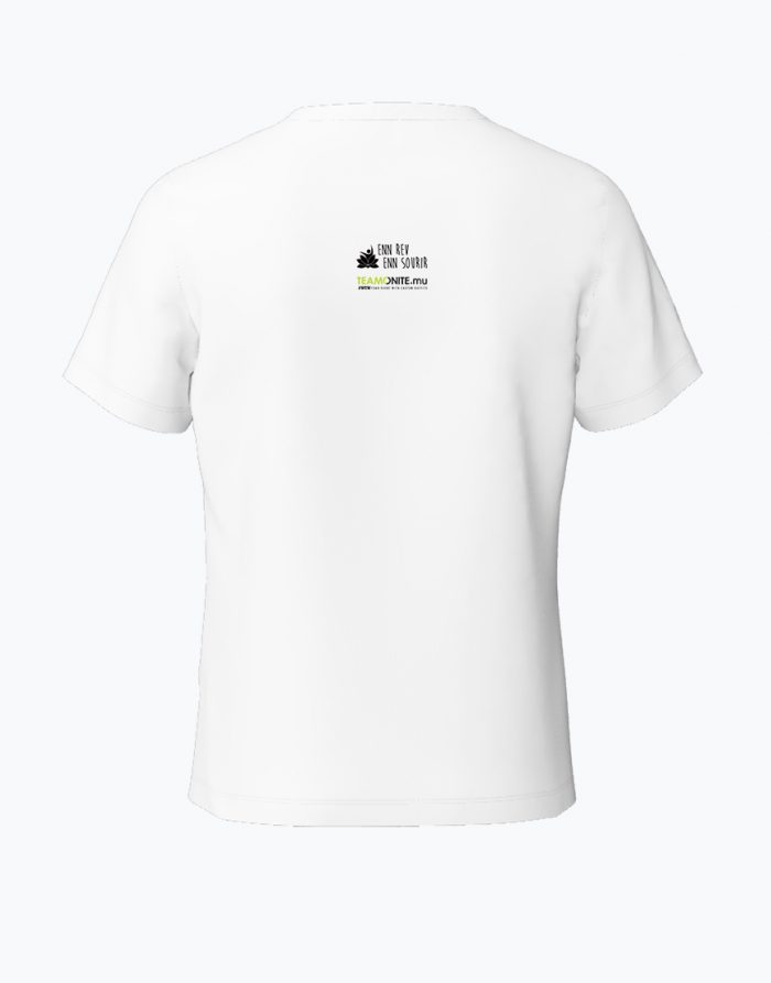 Tweens Timan White T-Shirt Back