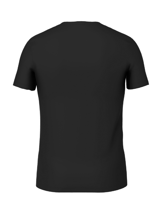 King Mens Black T-Shirt Back