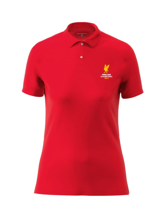Liverpool Champion Women's polo red