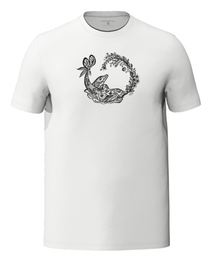 Dolphins t-shirt by Melissa Deweer