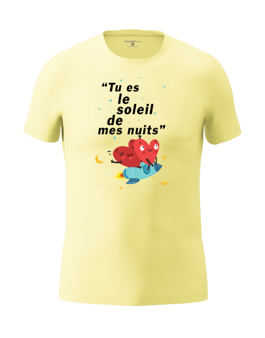 Funny Men's Yellow T-shirt