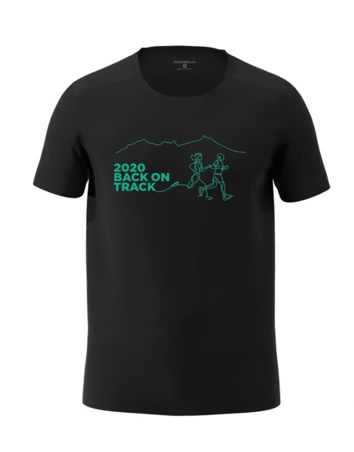 Moka Trail Men's Active Fit Tee - Black