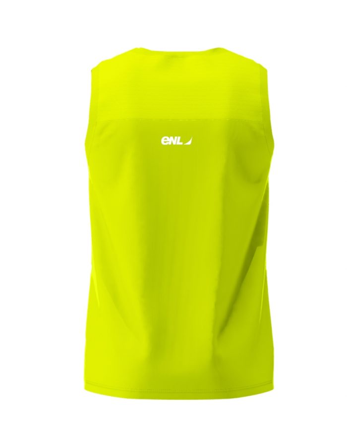 Moka Trail Men's Active Fit Vest - Yellow
