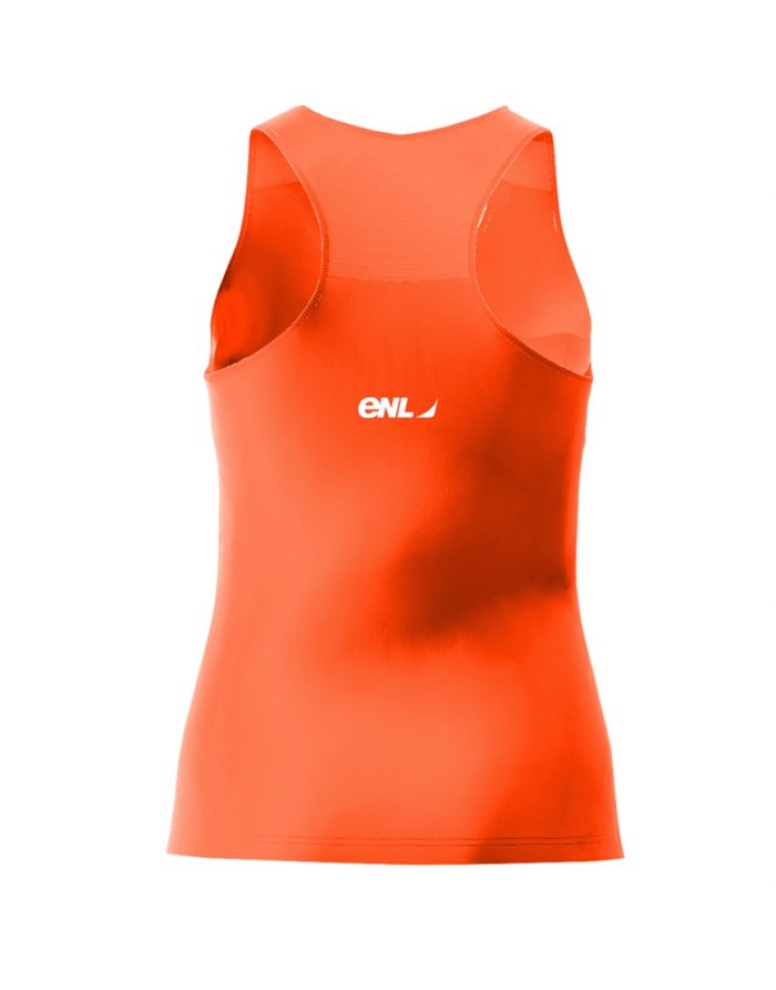 Moka Trail Women's Active Fit Vest - Orange