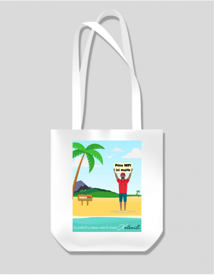 Pena WIFI ici matlo tote bag