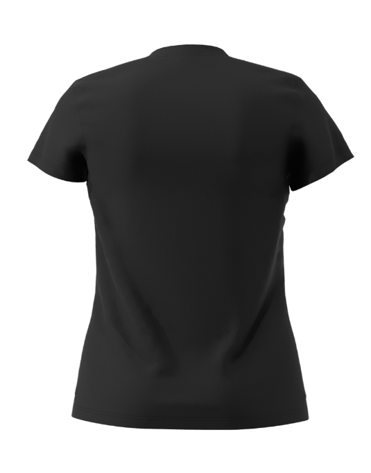 Queens Women Black T-Shirt Back