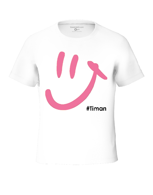 Tweens Pink Luna White T-Shirt 3D