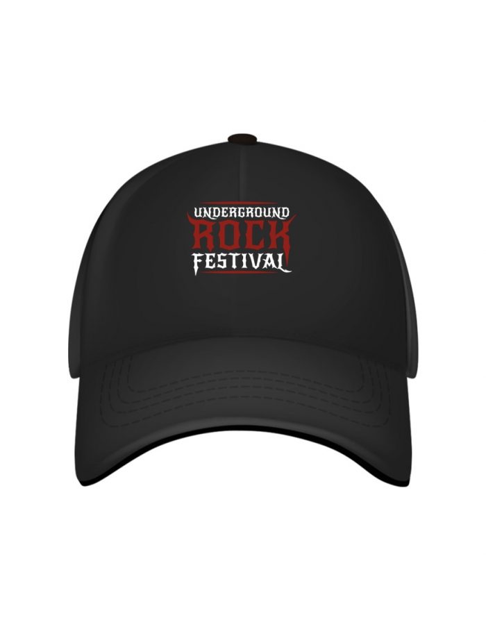 Underground rock festival caps