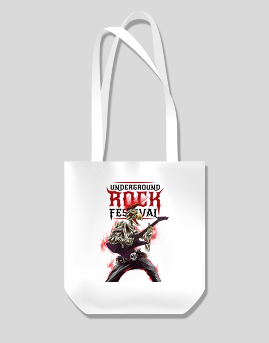 Underground Rock Festival tote bag