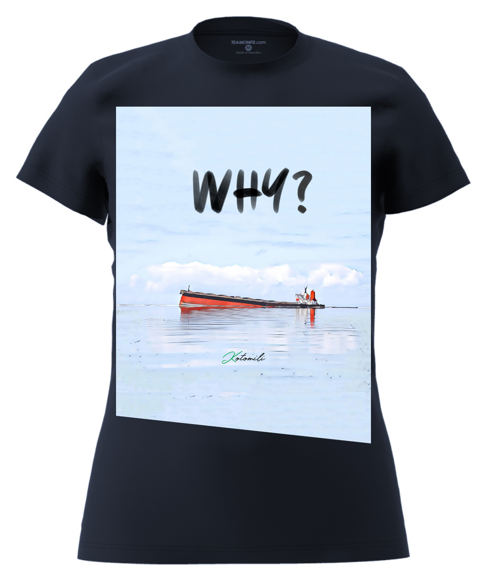 why-unisex-classic-t-shirt-navy
