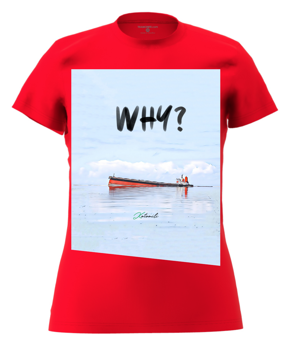 why-unisex-classic-t-shirt-red